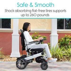 Lightweight Folding Vive Wheelchair Electric