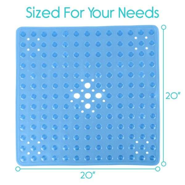 Vive Health 20″ x 20″ Shower Mat