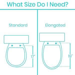 Vive Health Toilet Seat Riser with Arms