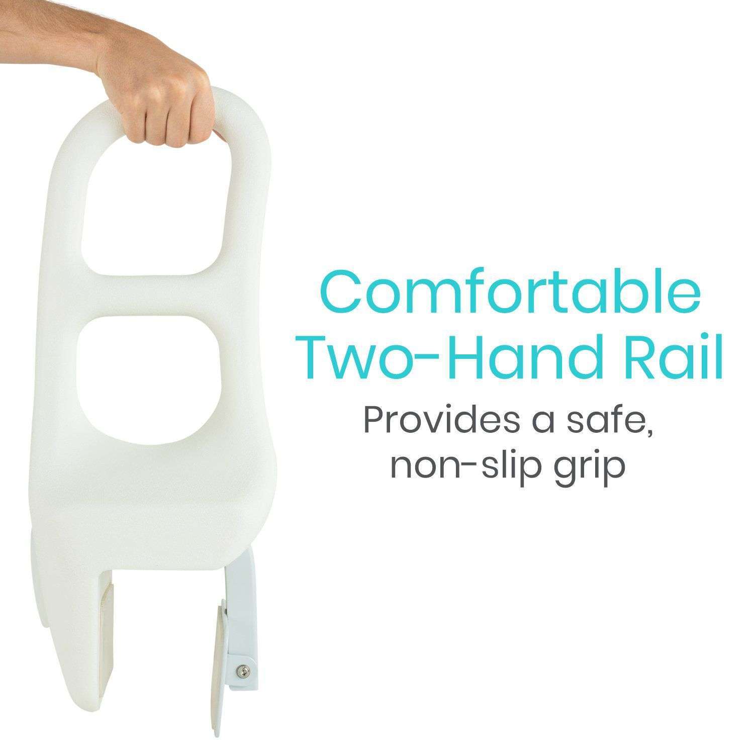 Nova Bath Seat With Arms & U-Shaped Hygienic Cutout
