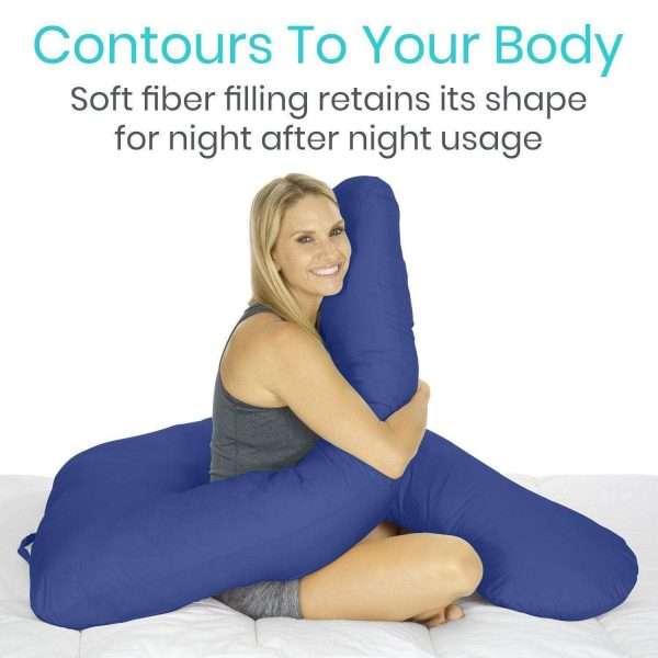 Vive Health U-Shaped Body Pillow 2