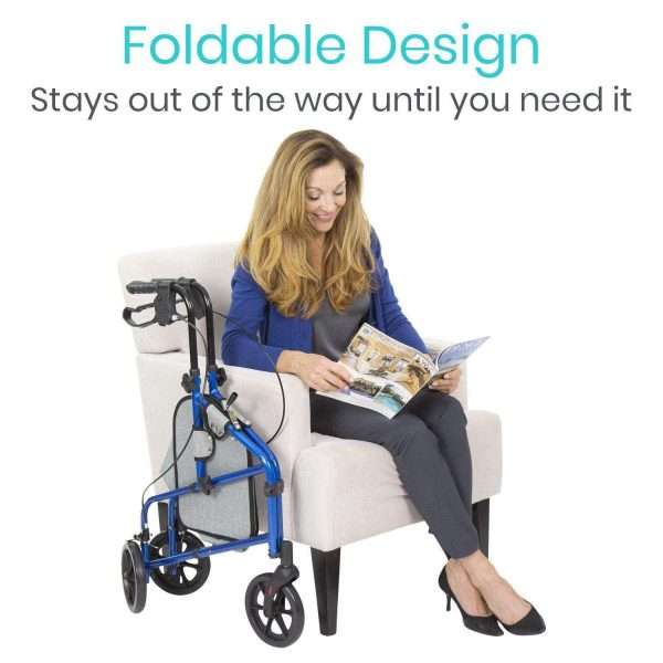 Vive Health 3 Wheel Rollator