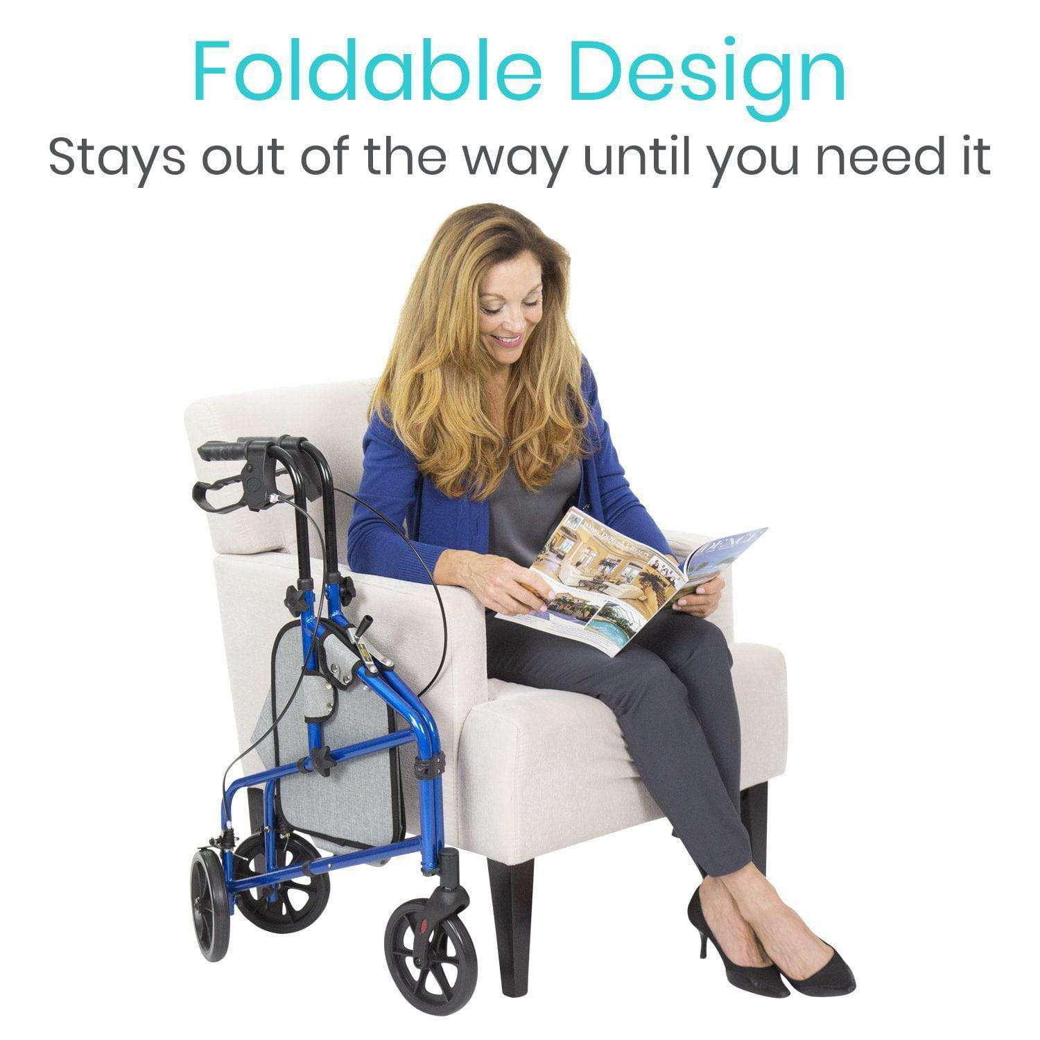 Vive Health 3 Wheel Rollator