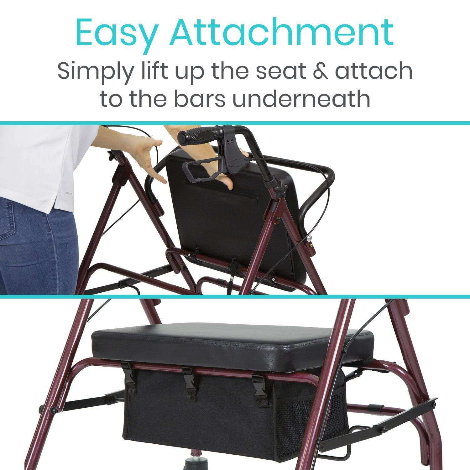 Vive Health Wheelchair Rollator