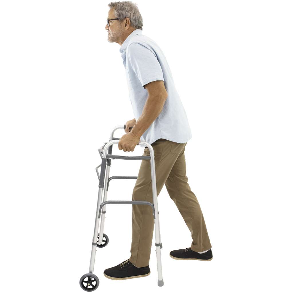 Vive Health Economy Walker with Wheels