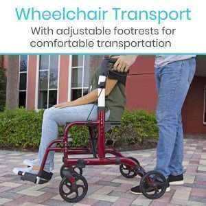 Vive Health Wheelchair Rollator