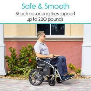 Vive Health Compact Power Wheelchair