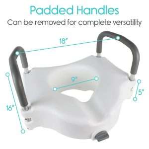 Vive Health Raised Toilet Seat