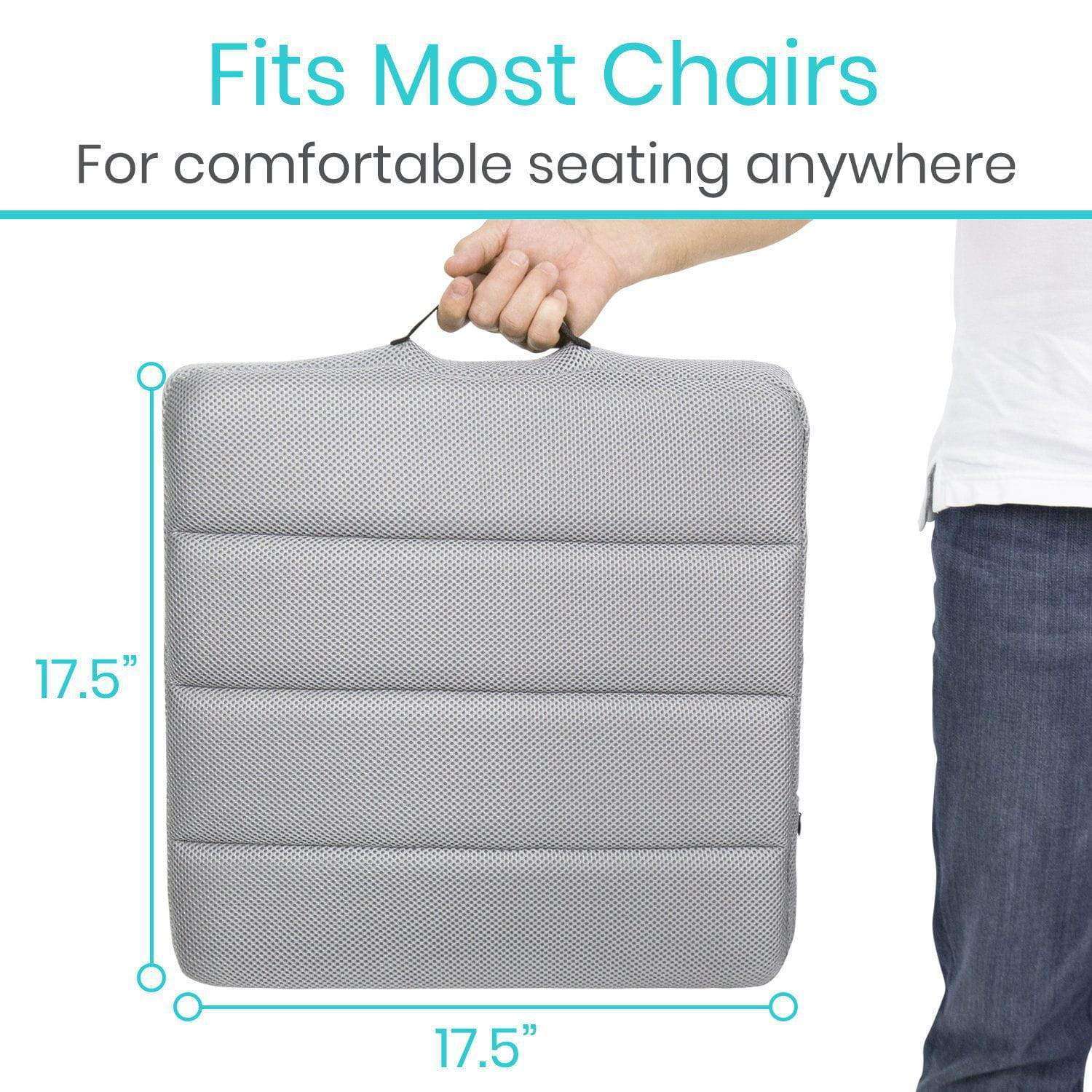 Hemorrhoid Cushion - Memory Foam Seat Support - Vive Health