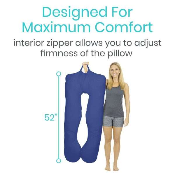 Vive Health U-Shaped Body Pillow 2