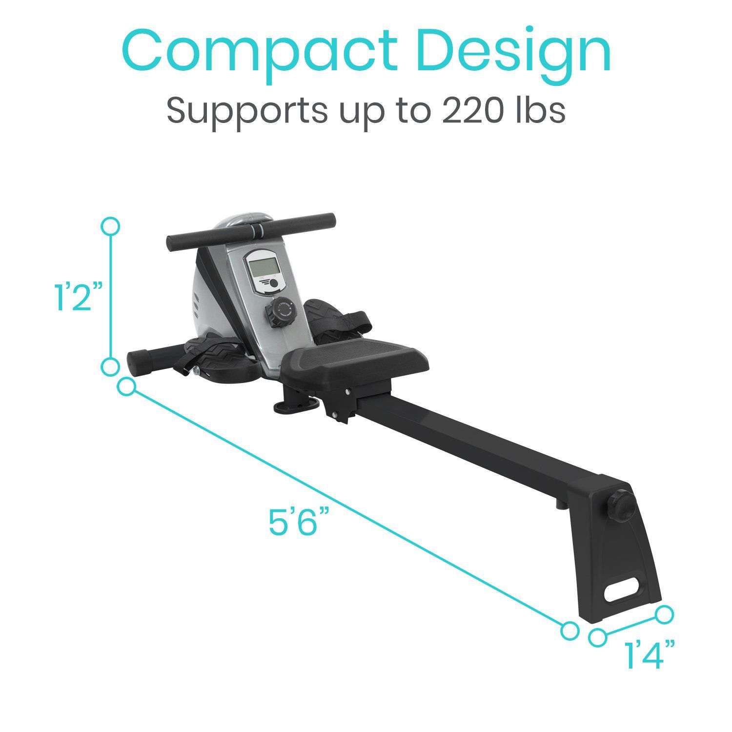 Vive Health Rowing Machine