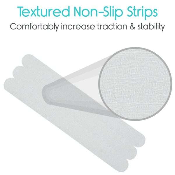 Vive Health Non-Slip Bath Strips