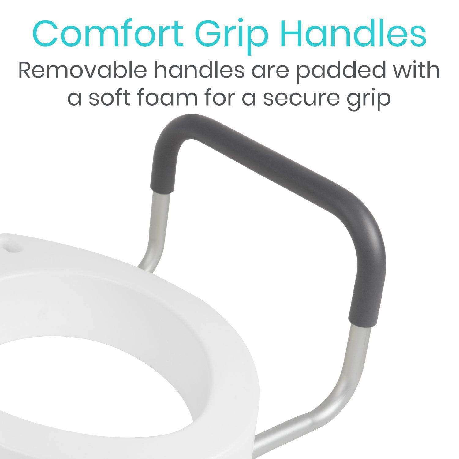 Vive Health Toilet Seat Riser with Arms