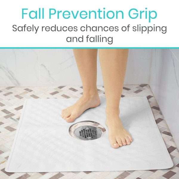 Vive Health 22″ x 22″ Shower Mat