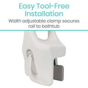 Vive Health Bathtub Rail