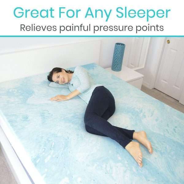 Vive Health Memory Foam Mattress Topper