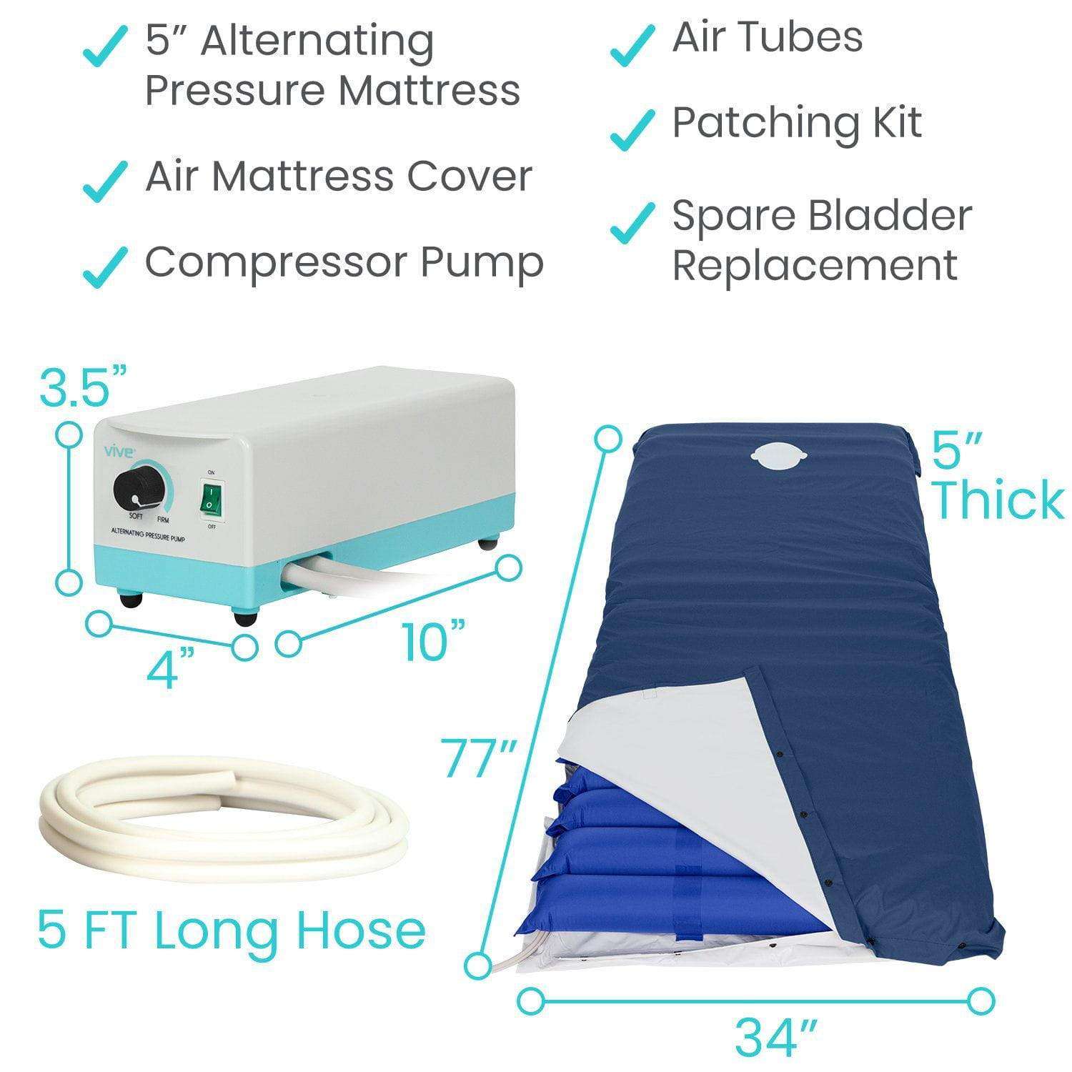 BioClinic® Abduction Pillows Foam Mattresses By Joerns Healthcare