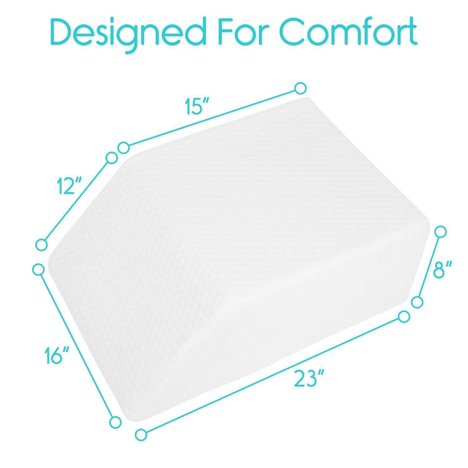 Vive Health Memory Foam Foot Rest