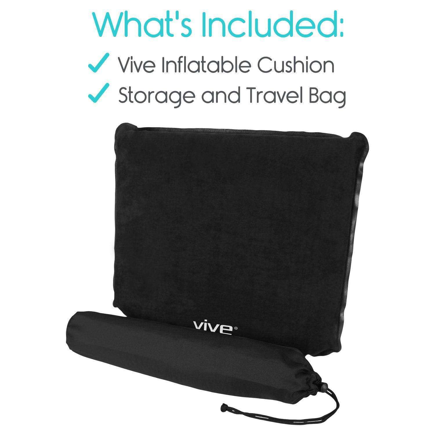 Vive Health Inflatable Seat Cushion - Top Medical Mobility