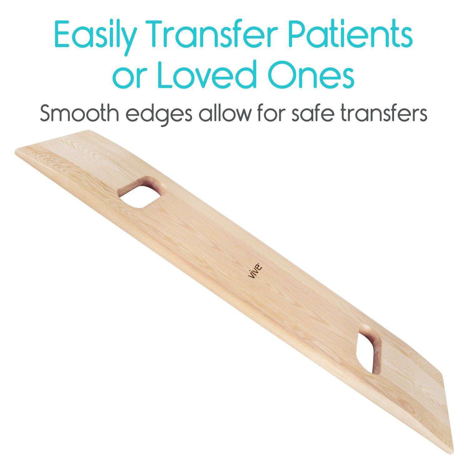 Vive Health Wooden Transfer Board - Top Medical Mobility