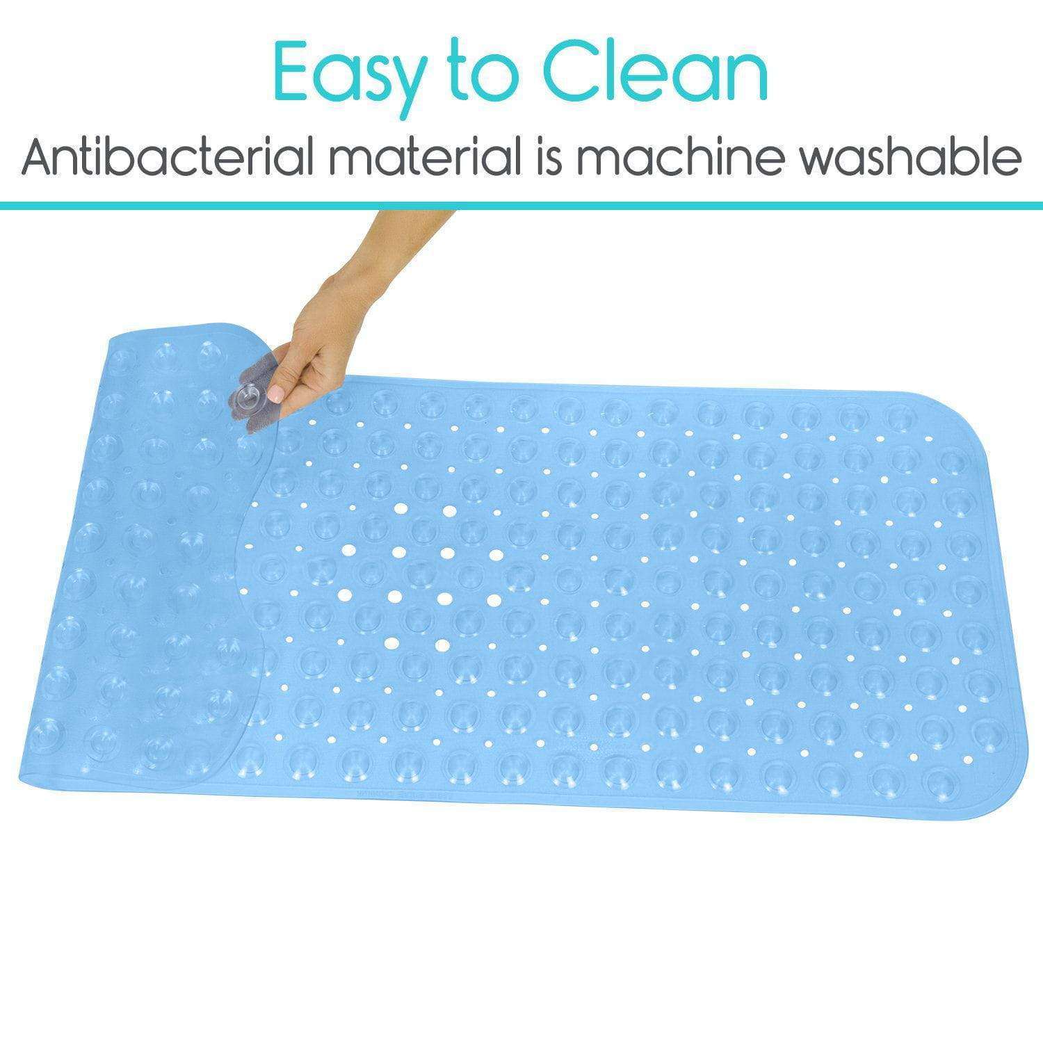 Vive 38 x 15 Bath Mat Blue