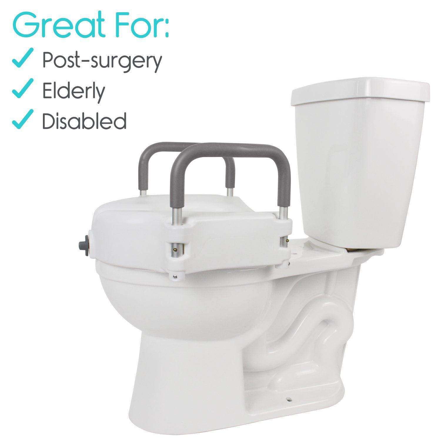 Vive Toilet Seat Riser, Standard