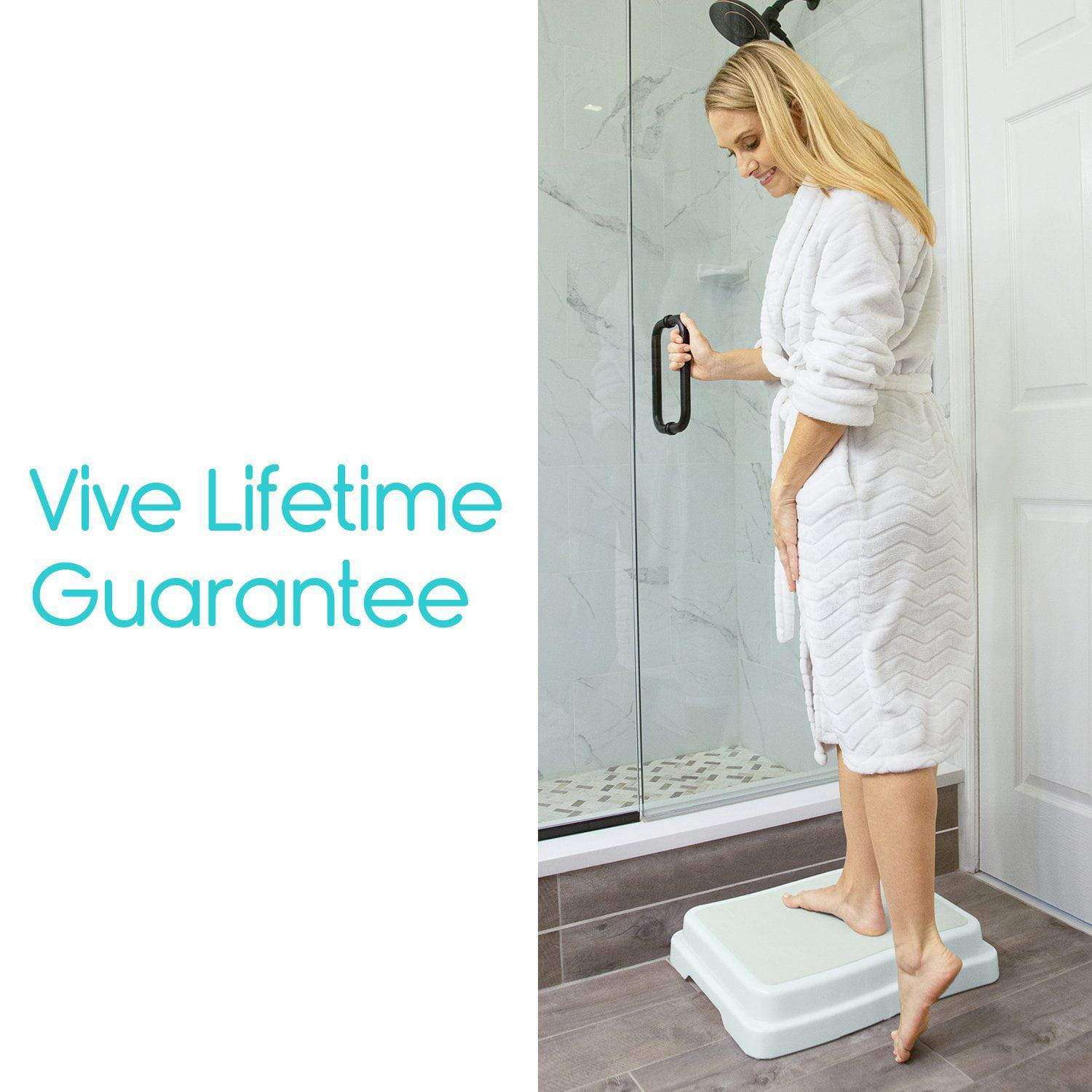 Extra Long Non-Slip Bath Mat - Shower and Tub Safety - Vive Health