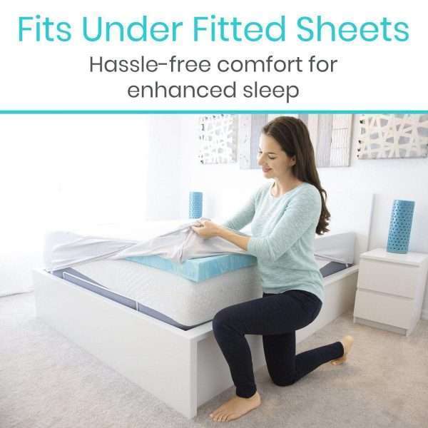 Vive Health Memory Foam Mattress Topper