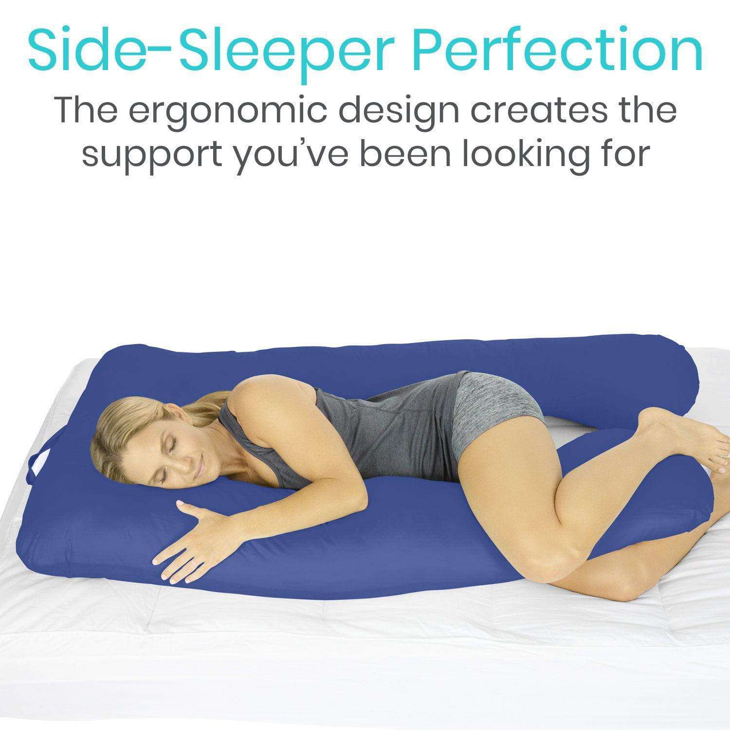 Vive Health U-Shaped Body Pillow 2