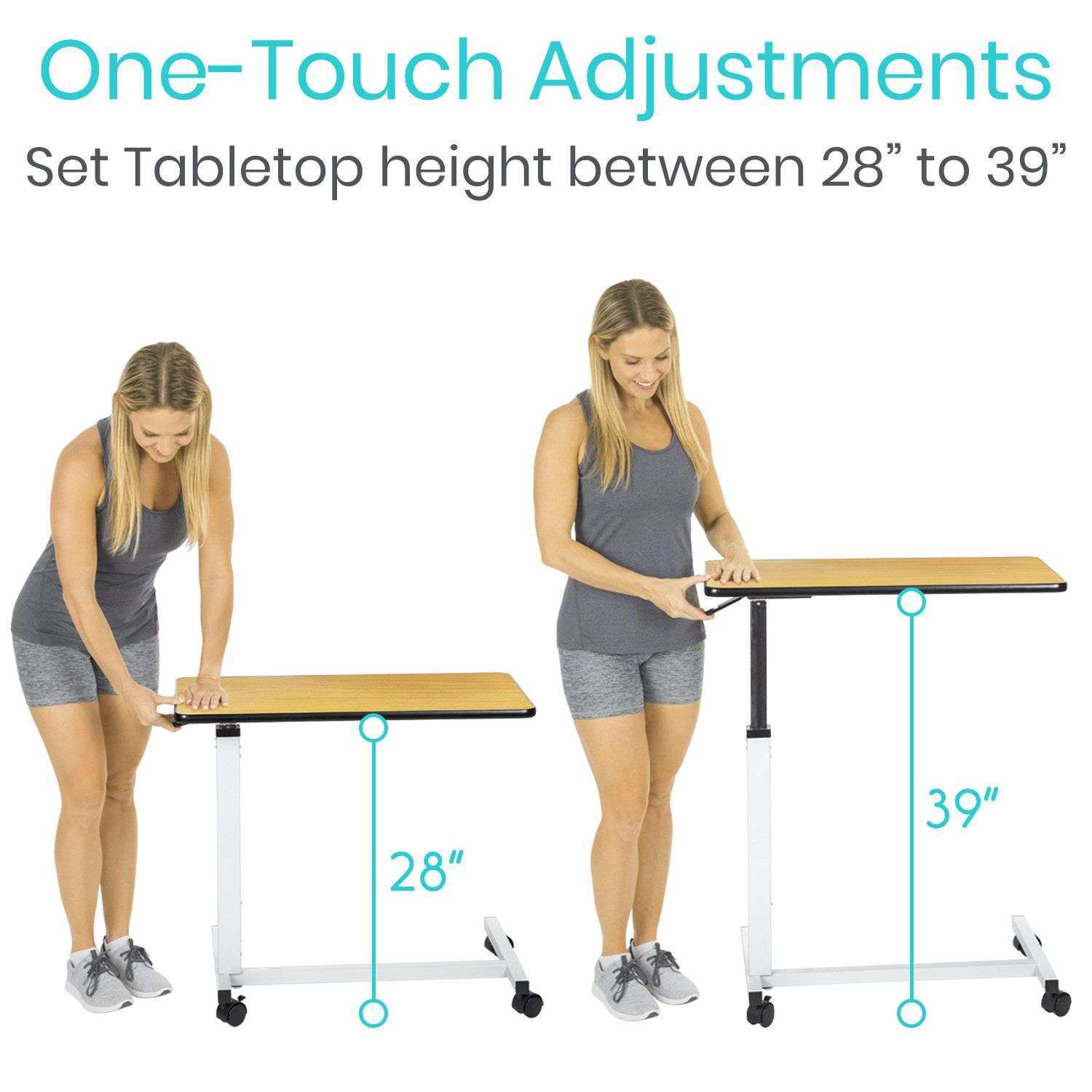 Vive Health Overbed Table