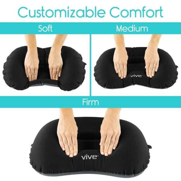 Vive Health Inflatable Lumbar Cushion