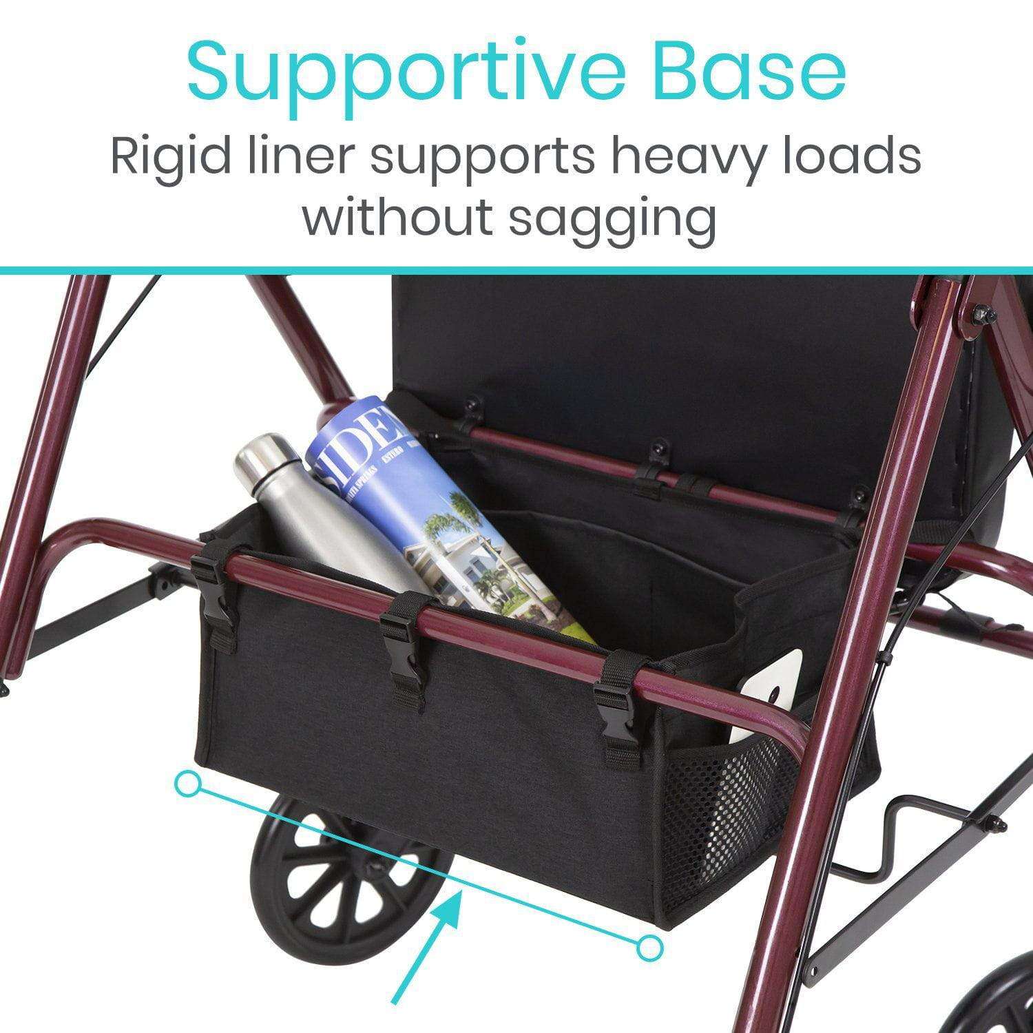 Vive Health Rollator Seat Bag