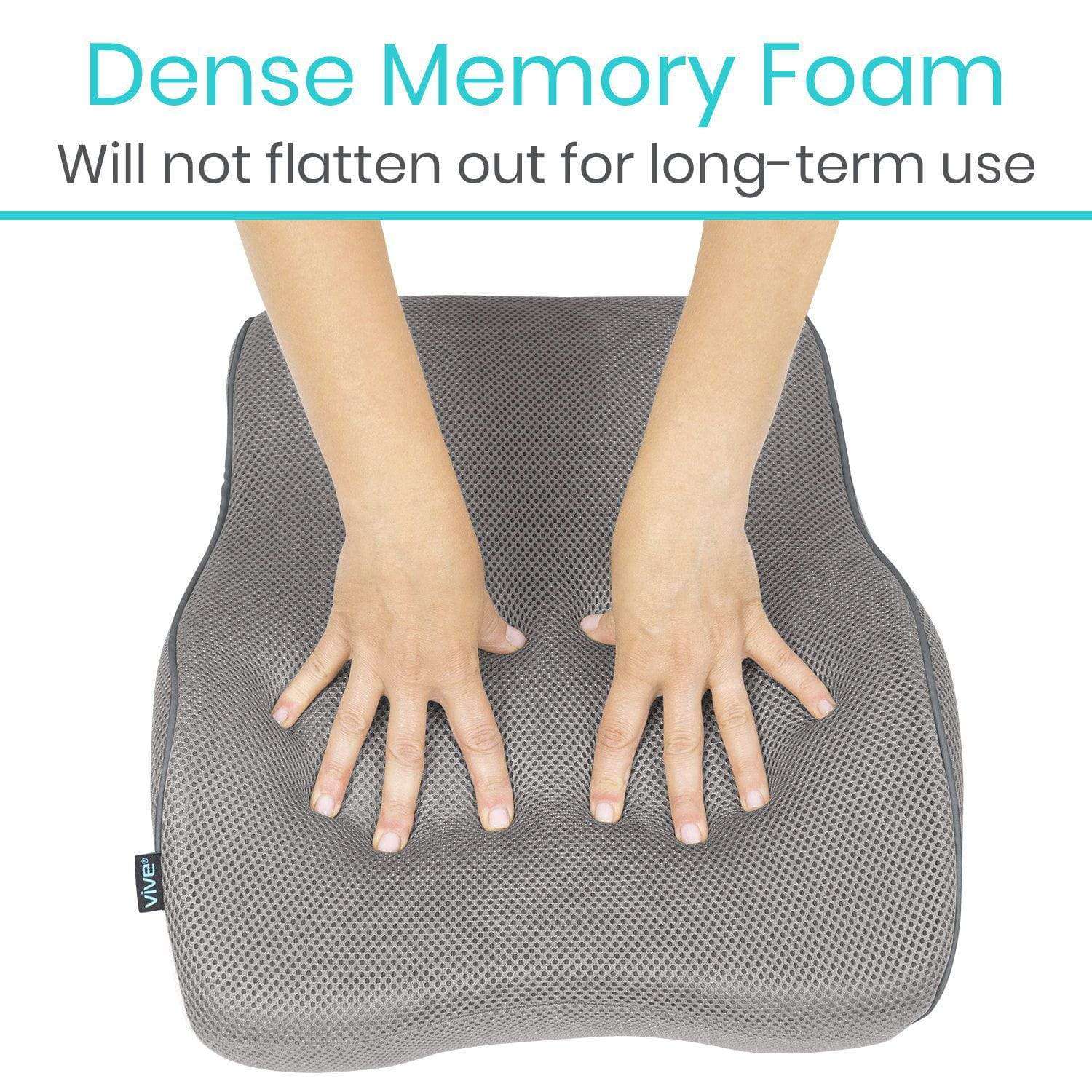 Hemorrhoid Cushion - Memory Foam Seat Support - Vive Health