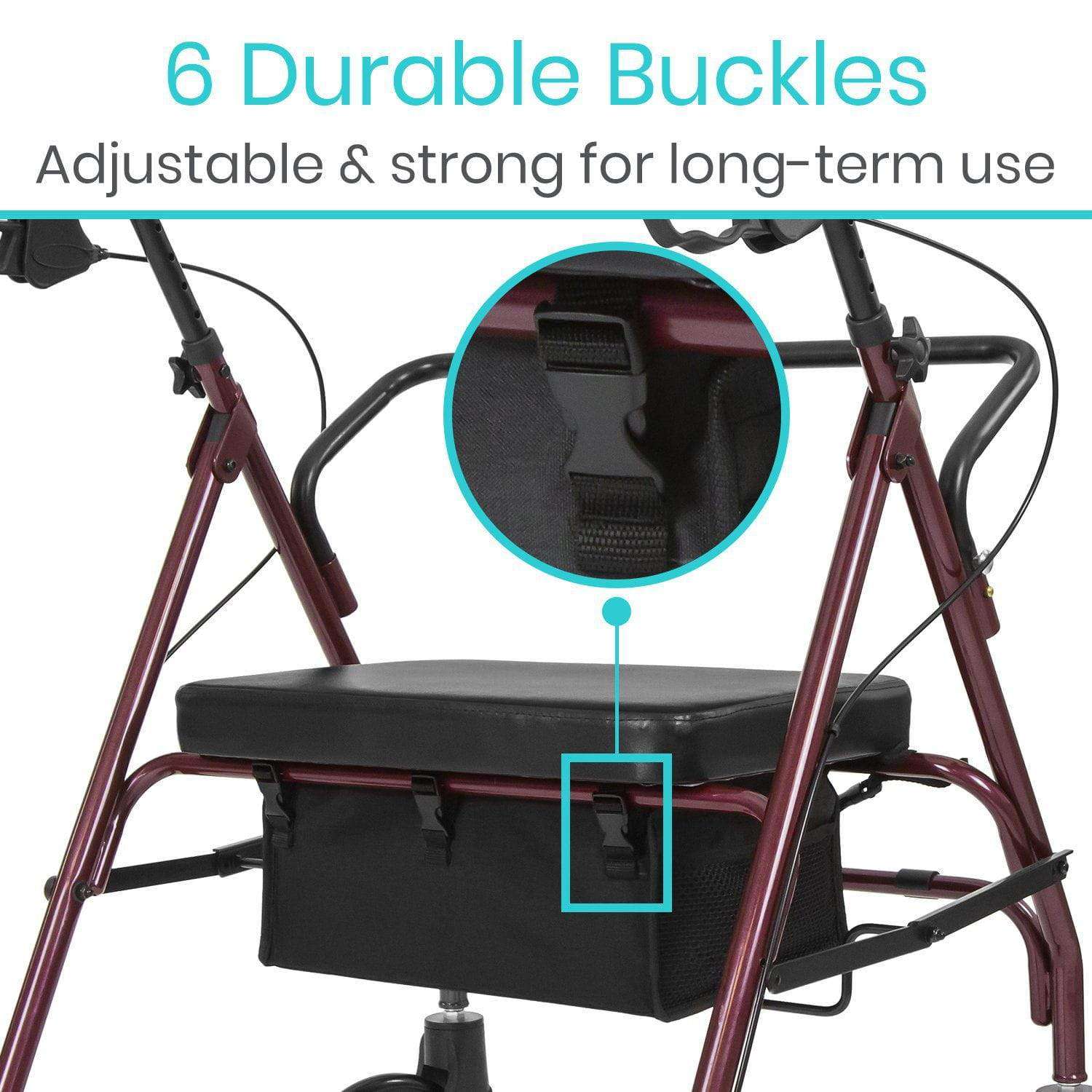 Vive Health Wheelchair Rollator