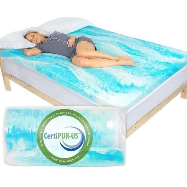 Vive Health Memory Foam Mattress Topper