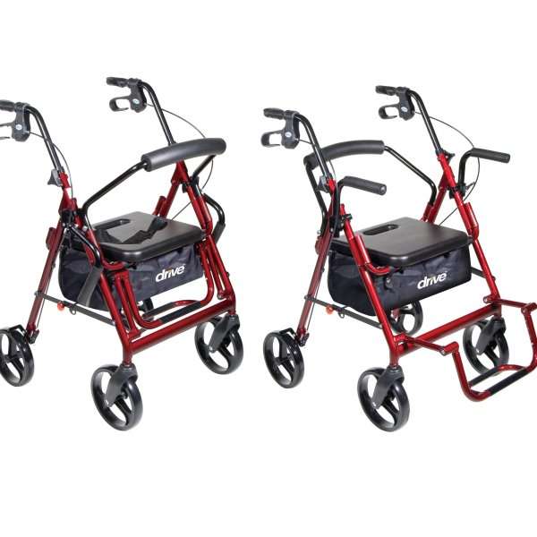 Drive Medical 4 Wheel Rollator Duet