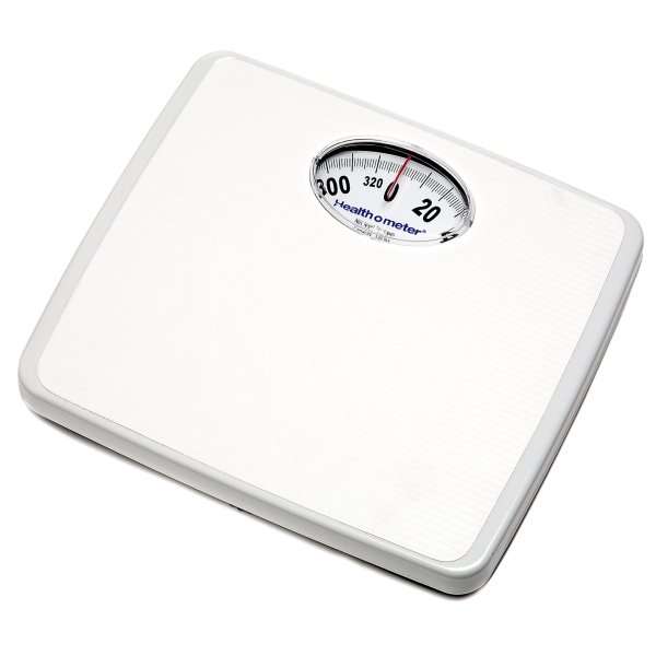 Health O Meter 175LB Floor Scale with Dial Display