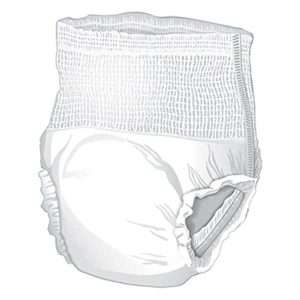 McKesson Unisex Adult Absorbent Underwear Ultra Pull On with Tear Away Seams Large Disposable Heavy Absorbency