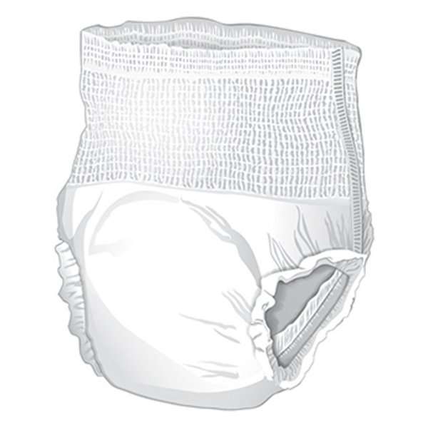 McKesson Unisex Adult Absorbent Underwear Ultra Pull On with Tear Away Seams Large Disposable Heavy Absorbency