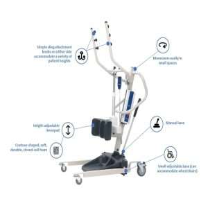 Invacare Reliant 350 Stand-Up Lift with Power Base
