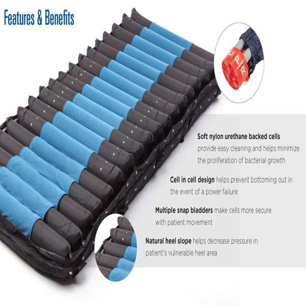 Invacare microAIR MA500 Alternating Pressure Low Air Loss Mattress