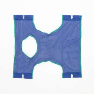 Invacare Standard Sling, Polyester Mesh with Commode Opening