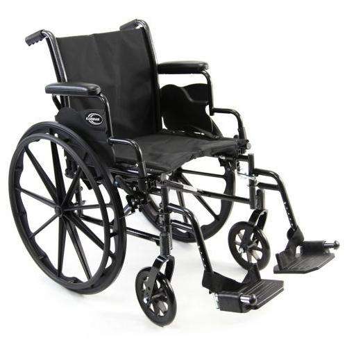 Karman LT-800T Lightweight Deluxe Manual Wheelchair