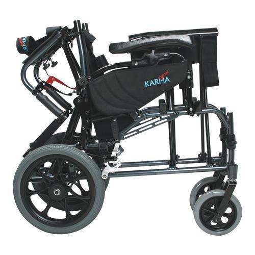 Karman MVP-502 Self Propel Ergonomic MVP Reclining Transport Chair