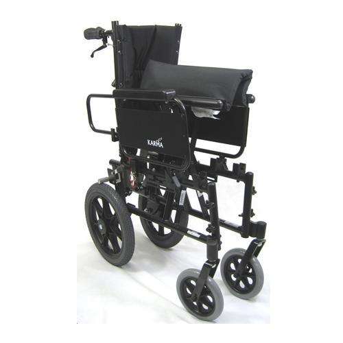 Karman KM-5000 Ultra Light Reclining Transport Wheelchair