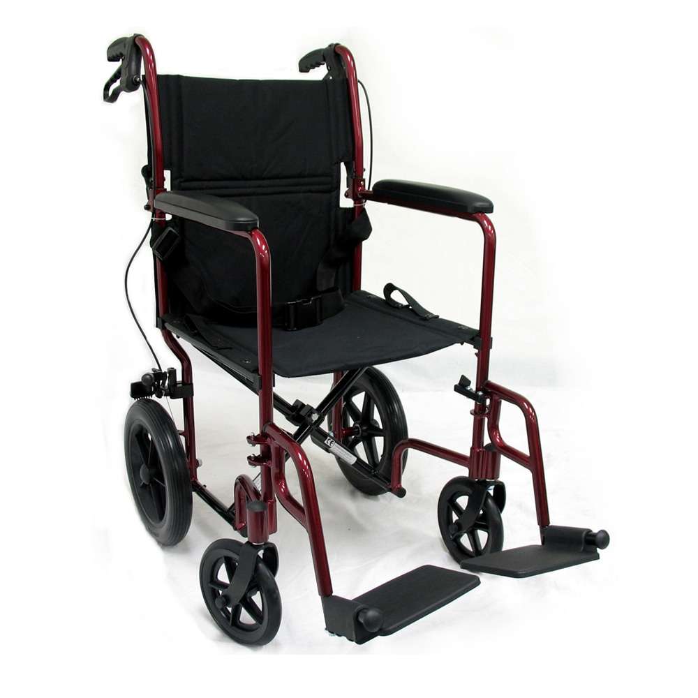 Karman LT-1000 Aluminum Transport Wheelchair