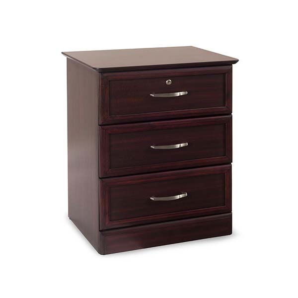 Medacure Hamilton Bedside Cabinet – 3 Drawer