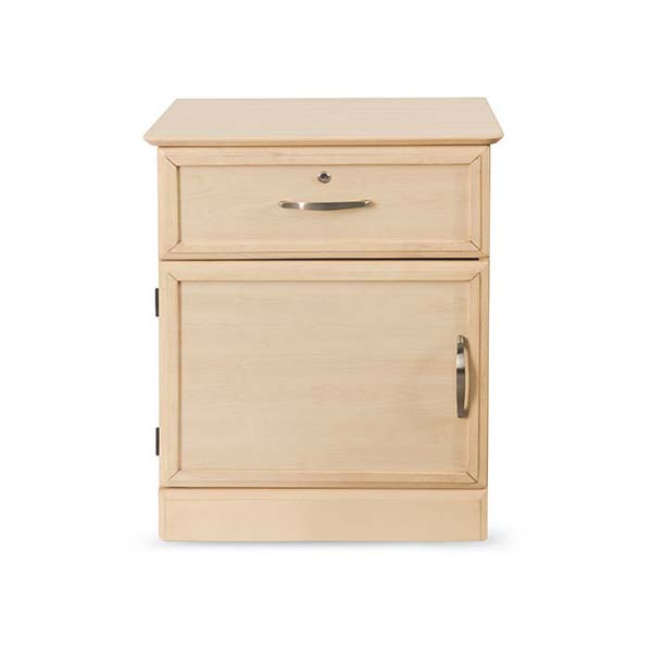 Medacure Hamilton Nightstand – 1 Drawer/1 Door