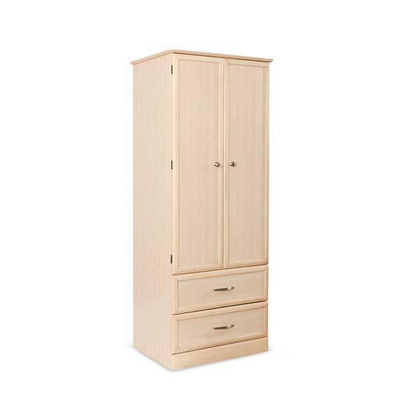 Medacure Hamilton Wardrobe – 2 Door / 2 Drawer