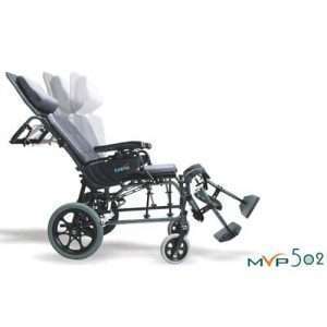 Karman MVP-502 Self Propel Ergonomic MVP Reclining Transport Chair